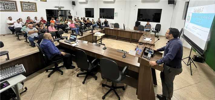 Audiência Pública aborda fase final do Plano Diretor Municipal